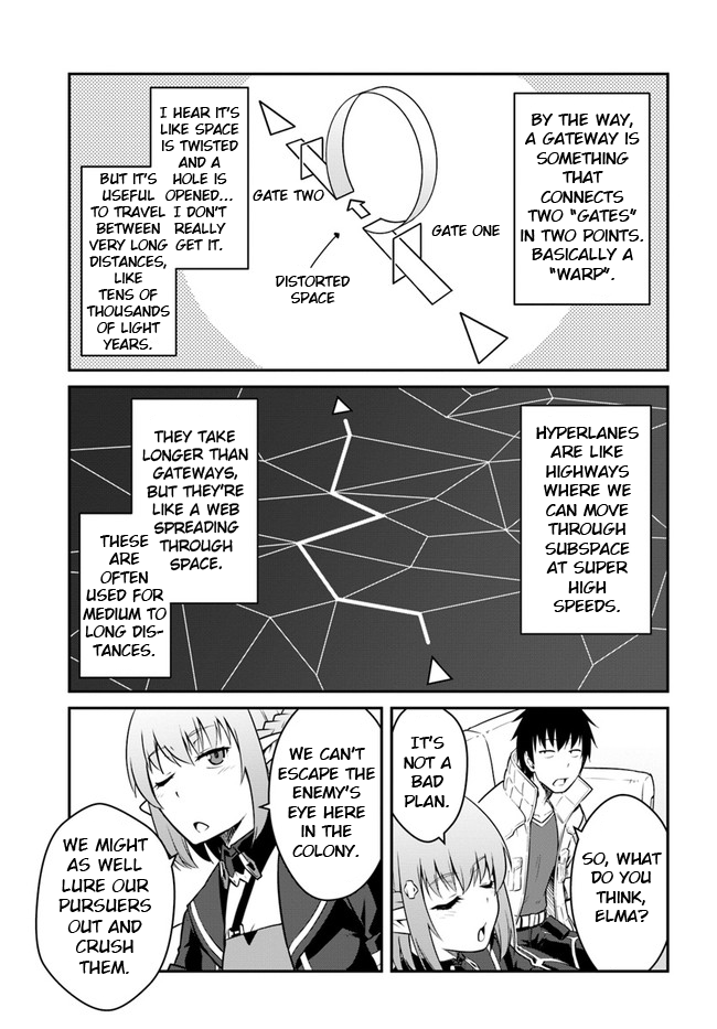 Mezametara Saikyou Soubi to Uchuusen-Mochi Datta no de, Ikkodate Mezashite Youhei Toshite Jiyuu ni Ikitai Chapter 24.1 - Page 10