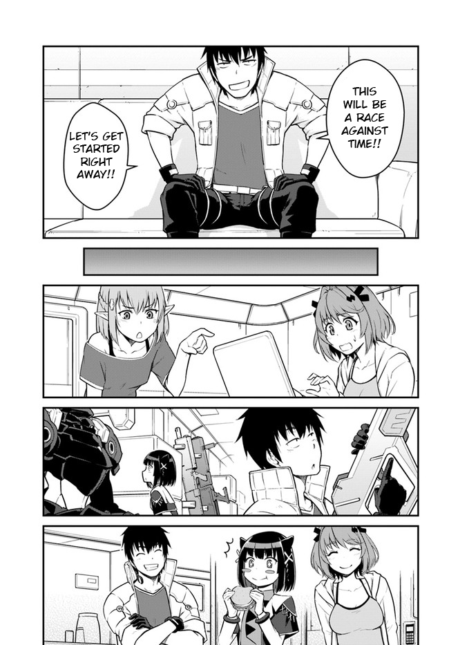 Mezametara Saikyou Soubi to Uchuusen-Mochi Datta no de, Ikkodate Mezashite Youhei Toshite Jiyuu ni Ikitai Chapter 24.1 - Page 12