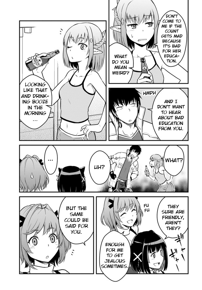 Mezametara Saikyou Soubi to Uchuusen-Mochi Datta no de, Ikkodate Mezashite Youhei Toshite Jiyuu ni Ikitai Chapter 24.1 - Page 16