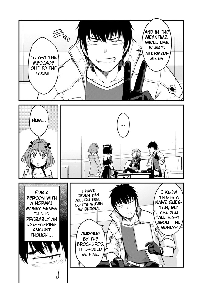 Mezametara Saikyou Soubi to Uchuusen-Mochi Datta no de, Ikkodate Mezashite Youhei Toshite Jiyuu ni Ikitai Chapter 24.1 - Page 8
