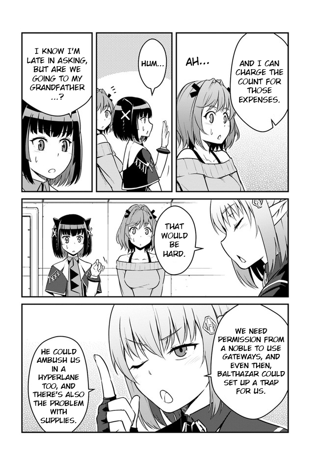 Mezametara Saikyou Soubi to Uchuusen-Mochi Datta no de, Ikkodate Mezashite Youhei Toshite Jiyuu ni Ikitai Chapter 24.1 - Page 9