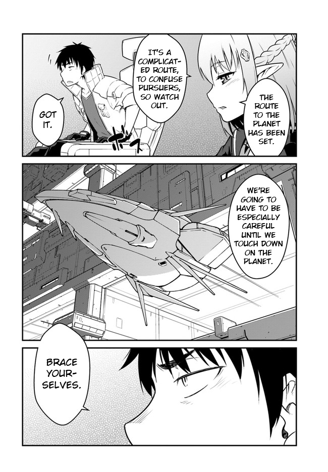 Mezametara Saikyou Soubi to Uchuusen-Mochi Datta no de, Ikkodate Mezashite Youhei Toshite Jiyuu ni Ikitai Chapter 24.2 - Page 11