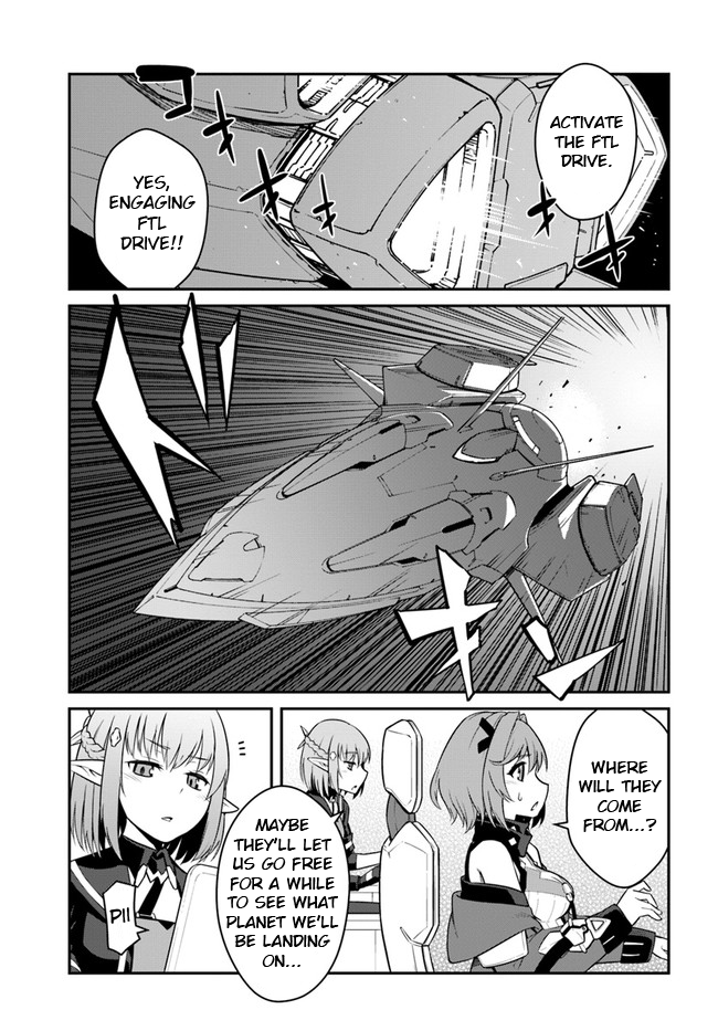 Mezametara Saikyou Soubi to Uchuusen-Mochi Datta no de, Ikkodate Mezashite Youhei Toshite Jiyuu ni Ikitai Chapter 24.2 - Page 12