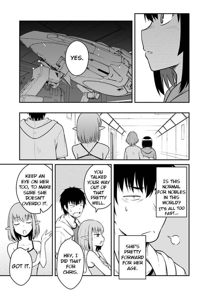Mezametara Saikyou Soubi to Uchuusen-Mochi Datta no de, Ikkodate Mezashite Youhei Toshite Jiyuu ni Ikitai Chapter 24.2 - Page 8