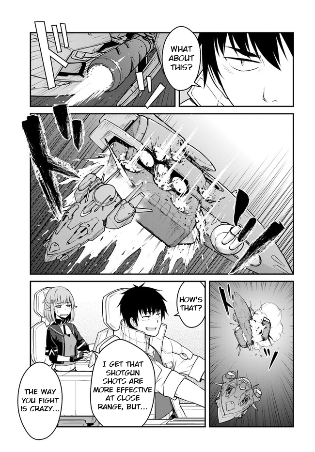 Mezametara Saikyou Soubi to Uchuusen-Mochi Datta no de, Ikkodate Mezashite Youhei Toshite Jiyuu ni Ikitai Chapter 25.1 - Page 8