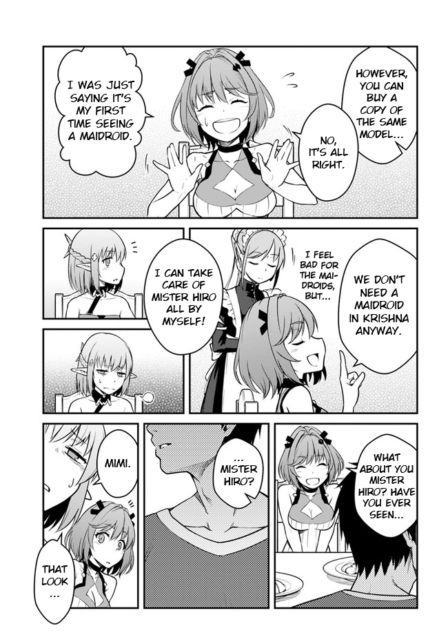 Mezametara Saikyou Soubi to Uchuusen-Mochi Datta no de, Ikkodate Mezashite Youhei Toshite Jiyuu ni Ikitai Chapter 25.2 - Page 13