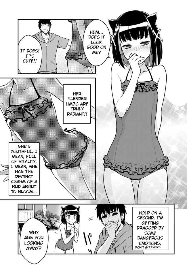 Mezametara Saikyou Soubi to Uchuusen-Mochi Datta no de, Ikkodate Mezashite Youhei Toshite Jiyuu ni Ikitai Chapter 28.1 - Page 4