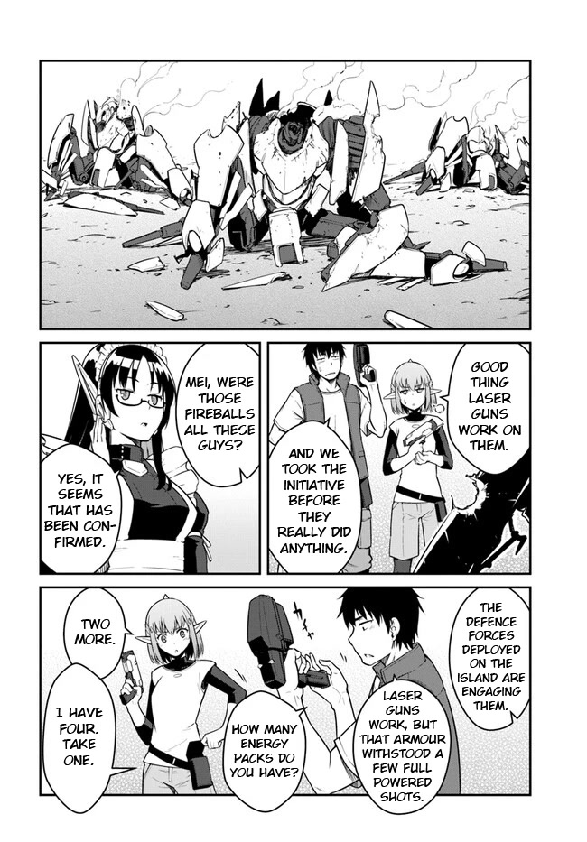 Mezametara Saikyou Soubi to Uchuusen-Mochi Datta no de, Ikkodate Mezashite Youhei Toshite Jiyuu ni Ikitai Chapter 30.1 - Page 3