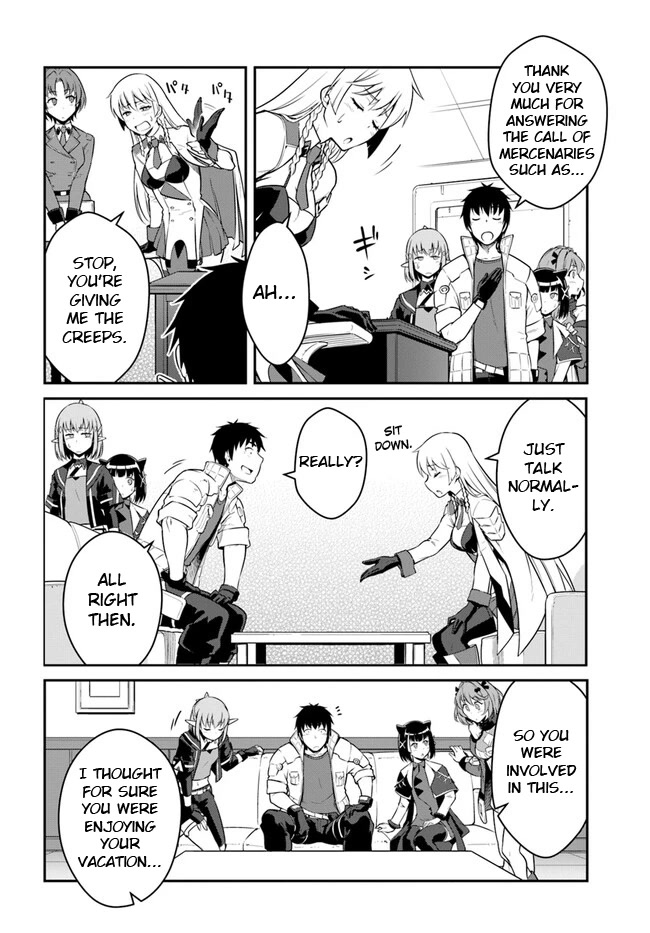 Mezametara Saikyou Soubi to Uchuusen-Mochi Datta no de, Ikkodate Mezashite Youhei Toshite Jiyuu ni Ikitai Chapter 31.1 - Page 13
