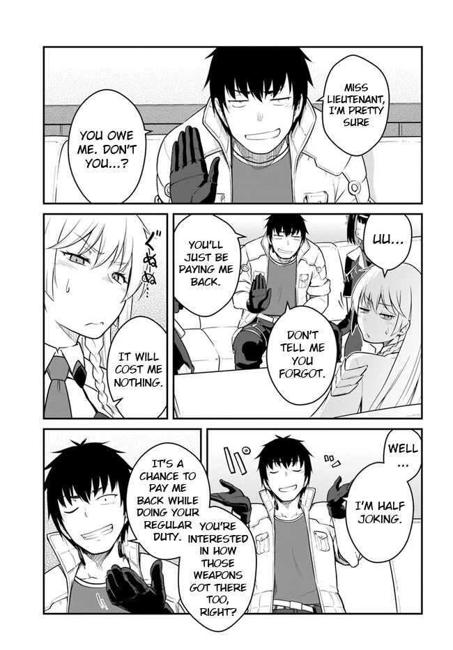 Mezametara Saikyou Soubi to Uchuusen-Mochi Datta no de, Ikkodate Mezashite Youhei Toshite Jiyuu ni Ikitai Chapter 31.1 - Page 18