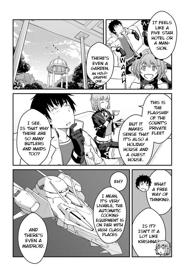 Mezametara Saikyou Soubi to Uchuusen-Mochi Datta no de, Ikkodate Mezashite Youhei Toshite Jiyuu ni Ikitai Chapter 34.2 - Page 11