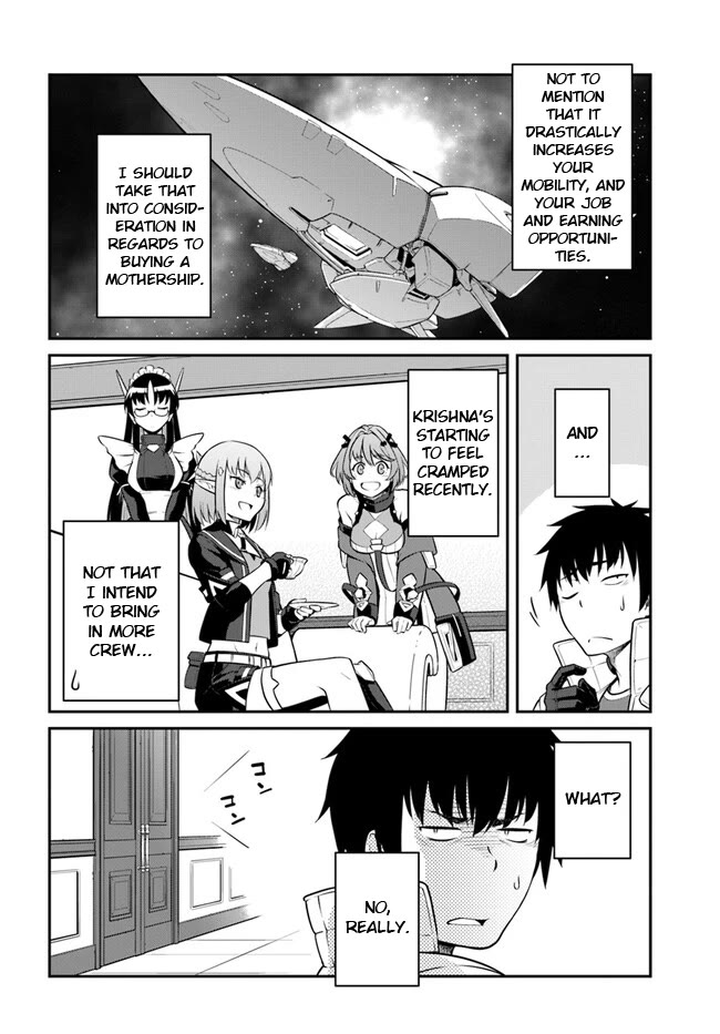 Mezametara Saikyou Soubi to Uchuusen-Mochi Datta no de, Ikkodate Mezashite Youhei Toshite Jiyuu ni Ikitai Chapter 34.2 - Page 13