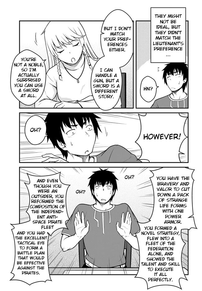 Mezametara Saikyou Soubi to Uchuusen-Mochi Datta no de, Ikkodate Mezashite Youhei Toshite Jiyuu ni Ikitai Chapter 35.2 - Page 10