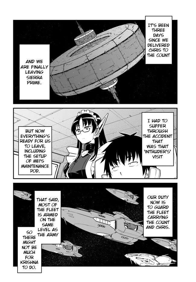 Mezametara Saikyou Soubi to Uchuusen-Mochi Datta no de, Ikkodate Mezashite Youhei Toshite Jiyuu ni Ikitai Chapter 36.1 - Page 1
