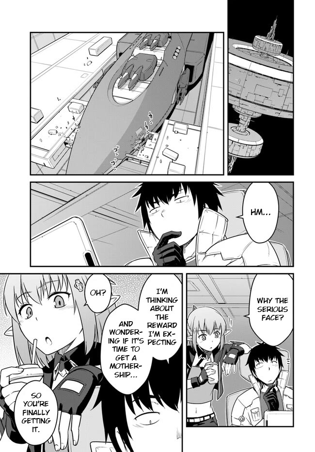 Mezametara Saikyou Soubi to Uchuusen-Mochi Datta no de, Ikkodate Mezashite Youhei Toshite Jiyuu ni Ikitai Chapter 39.2 - Page 0