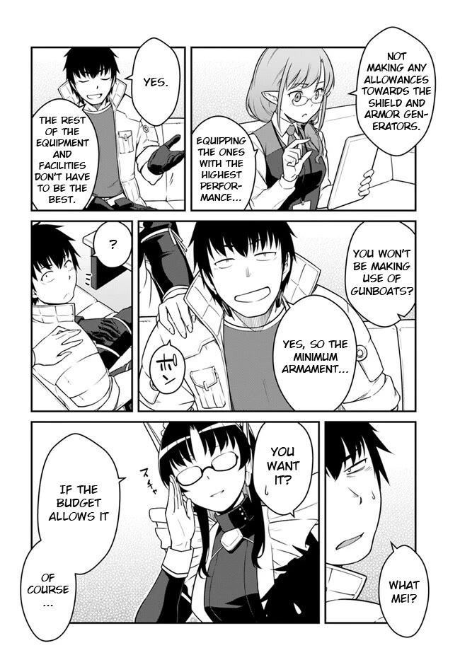 Mezametara Saikyou Soubi to Uchuusen-Mochi Datta no de, Ikkodate Mezashite Youhei Toshite Jiyuu ni Ikitai Chapter 40.1 - Page 13
