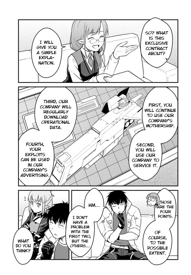 Mezametara Saikyou Soubi to Uchuusen-Mochi Datta no de, Ikkodate Mezashite Youhei Toshite Jiyuu ni Ikitai Chapter 40.2 - Page 0