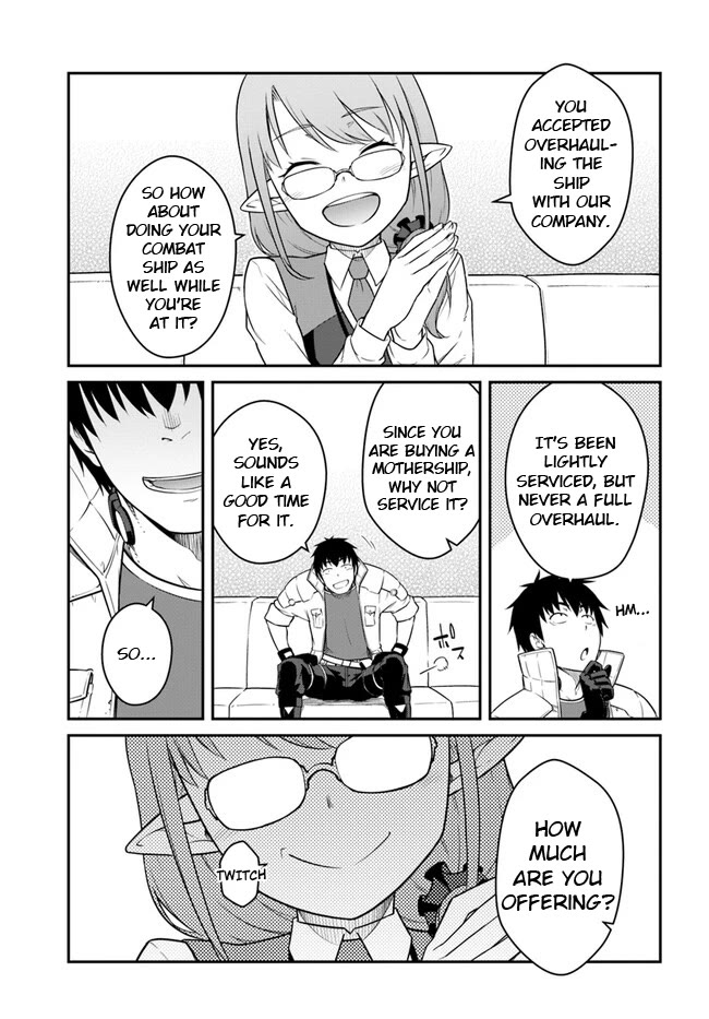 Mezametara Saikyou Soubi to Uchuusen-Mochi Datta no de, Ikkodate Mezashite Youhei Toshite Jiyuu ni Ikitai Chapter 40.2 - Page 10