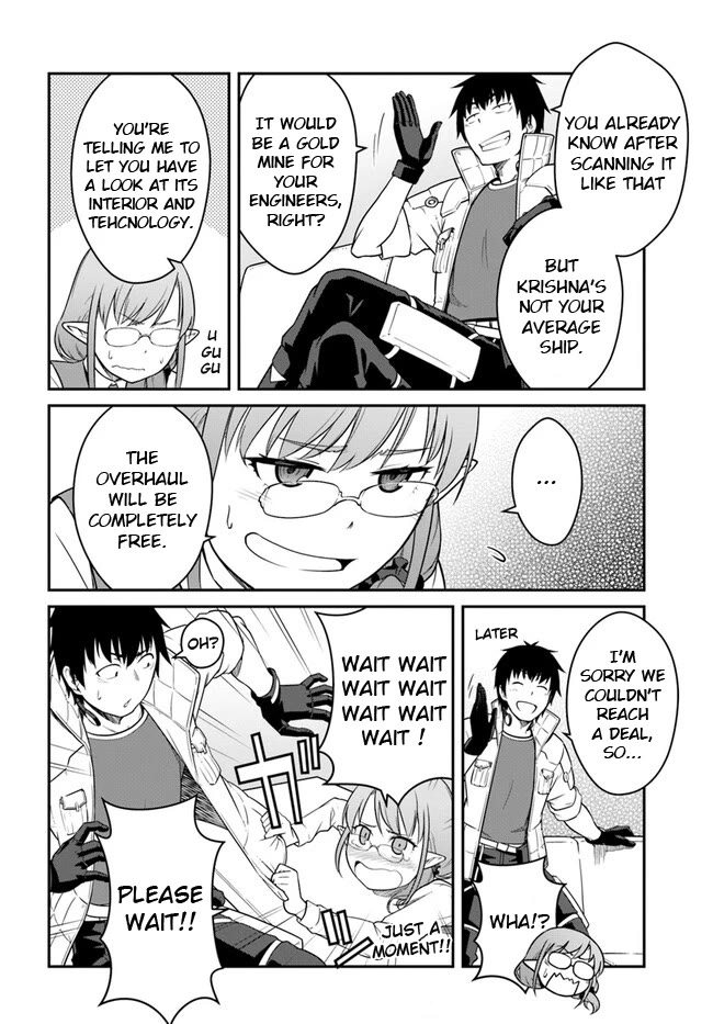 Mezametara Saikyou Soubi to Uchuusen-Mochi Datta no de, Ikkodate Mezashite Youhei Toshite Jiyuu ni Ikitai Chapter 40.2 - Page 11