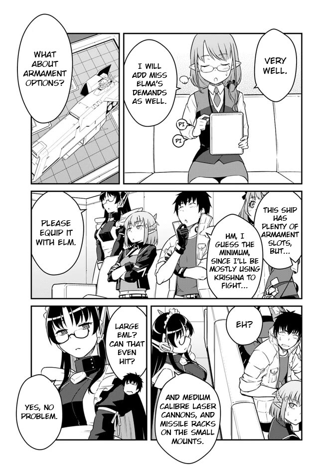 Mezametara Saikyou Soubi to Uchuusen-Mochi Datta no de, Ikkodate Mezashite Youhei Toshite Jiyuu ni Ikitai Chapter 40.2 - Page 6