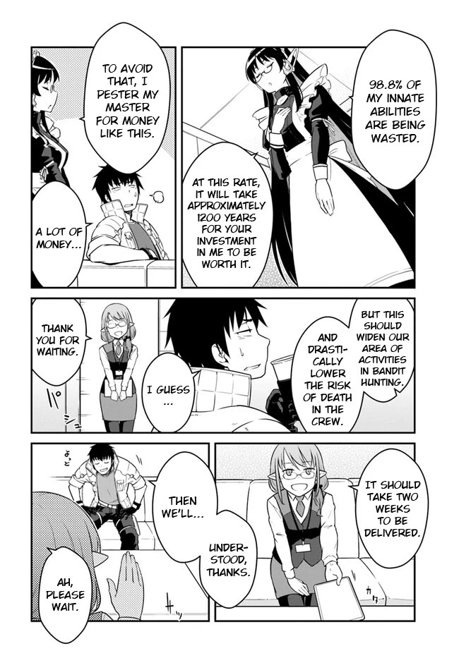Mezametara Saikyou Soubi to Uchuusen-Mochi Datta no de, Ikkodate Mezashite Youhei Toshite Jiyuu ni Ikitai Chapter 40.2 - Page 9
