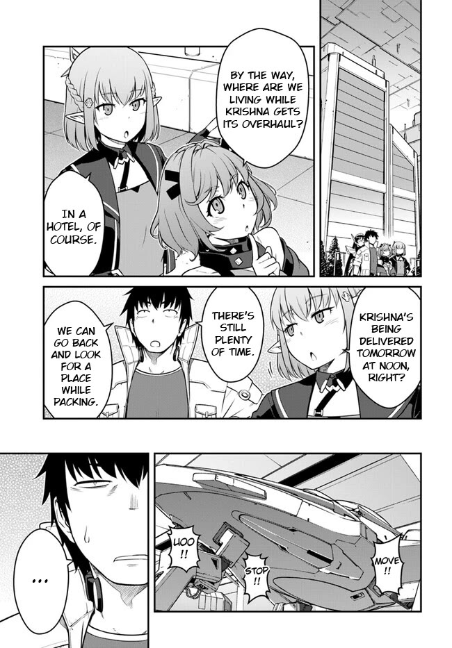 Mezametara Saikyou Soubi to Uchuusen-Mochi Datta no de, Ikkodate Mezashite Youhei Toshite Jiyuu ni Ikitai Chapter 41.1 - Page 0