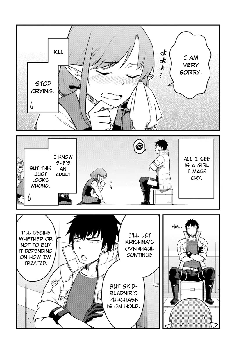 Mezametara Saikyou Soubi to Uchuusen-Mochi Datta no de, Ikkodate Mezashite Youhei Toshite Jiyuu ni Ikitai Chapter 41.2 - Page 9