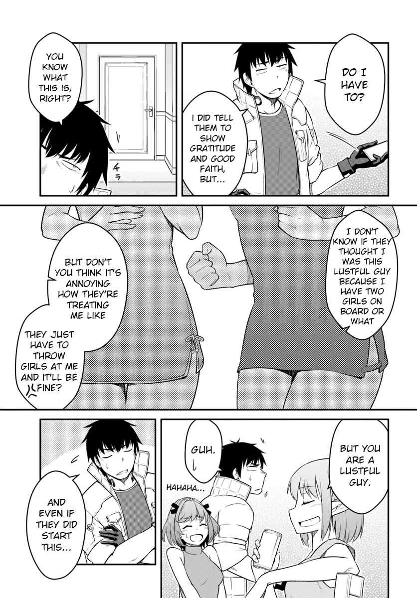 Mezametara Saikyou Soubi to Uchuusen-Mochi Datta no de, Ikkodate Mezashite Youhei Toshite Jiyuu ni Ikitai Chapter 42.1 - Page 2