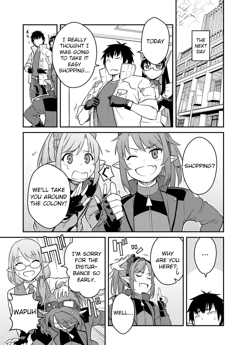 Mezametara Saikyou Soubi to Uchuusen-Mochi Datta no de, Ikkodate Mezashite Youhei Toshite Jiyuu ni Ikitai Chapter 42.2 - Page 0