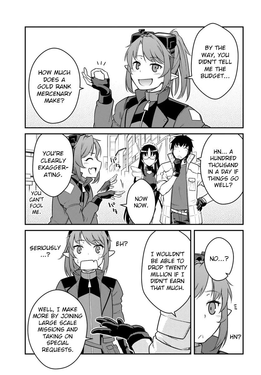 Mezametara Saikyou Soubi to Uchuusen-Mochi Datta no de, Ikkodate Mezashite Youhei Toshite Jiyuu ni Ikitai Chapter 42.2 - Page 10