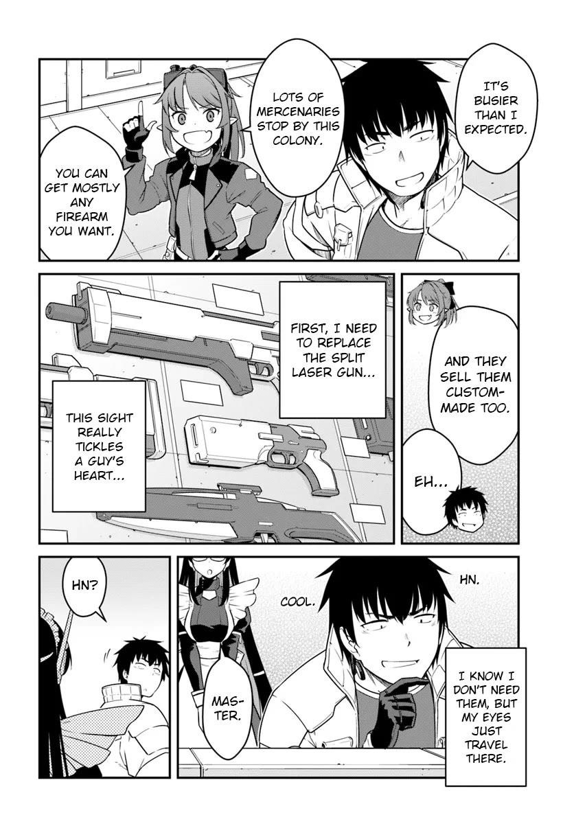 Mezametara Saikyou Soubi to Uchuusen-Mochi Datta no de, Ikkodate Mezashite Youhei Toshite Jiyuu ni Ikitai Chapter 43.1 - Page 1