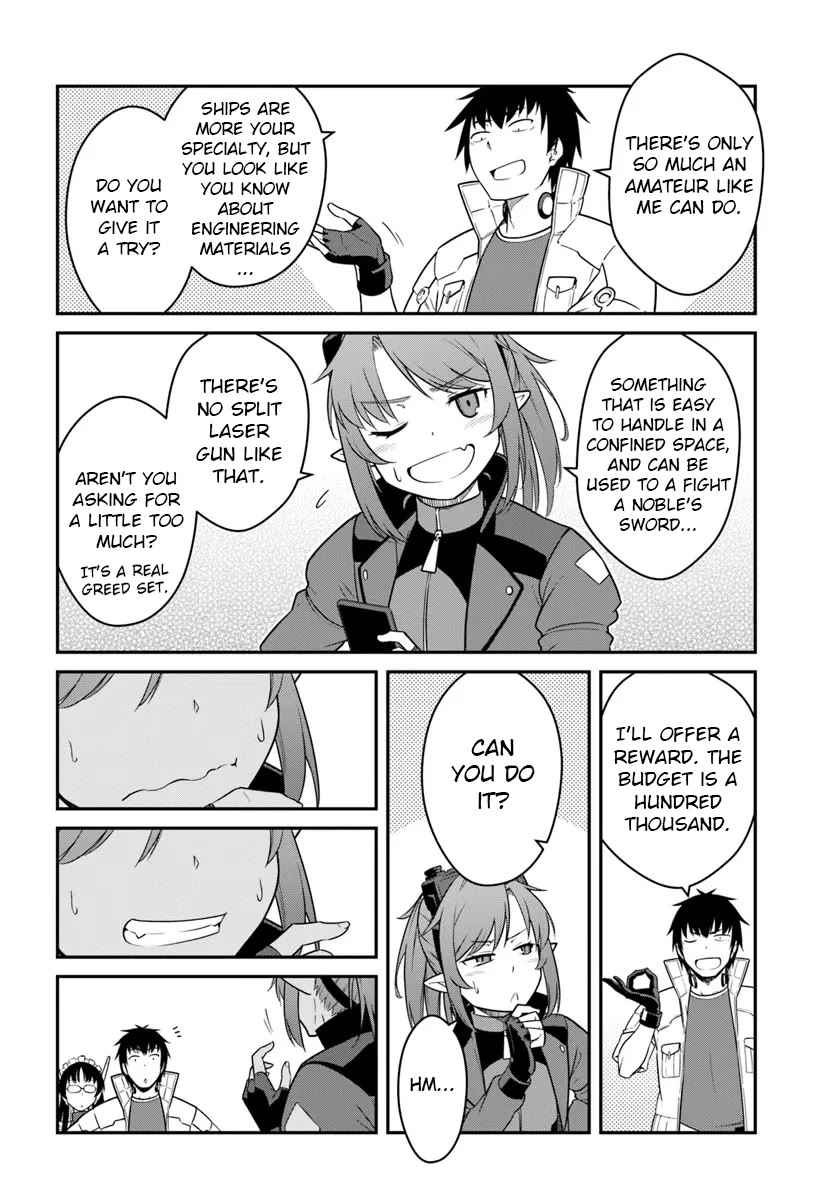 Mezametara Saikyou Soubi to Uchuusen-Mochi Datta no de, Ikkodate Mezashite Youhei Toshite Jiyuu ni Ikitai Chapter 43.1 - Page 11