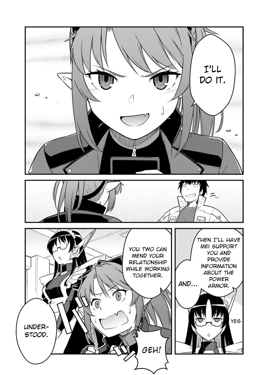 Mezametara Saikyou Soubi to Uchuusen-Mochi Datta no de, Ikkodate Mezashite Youhei Toshite Jiyuu ni Ikitai Chapter 43.1 - Page 12