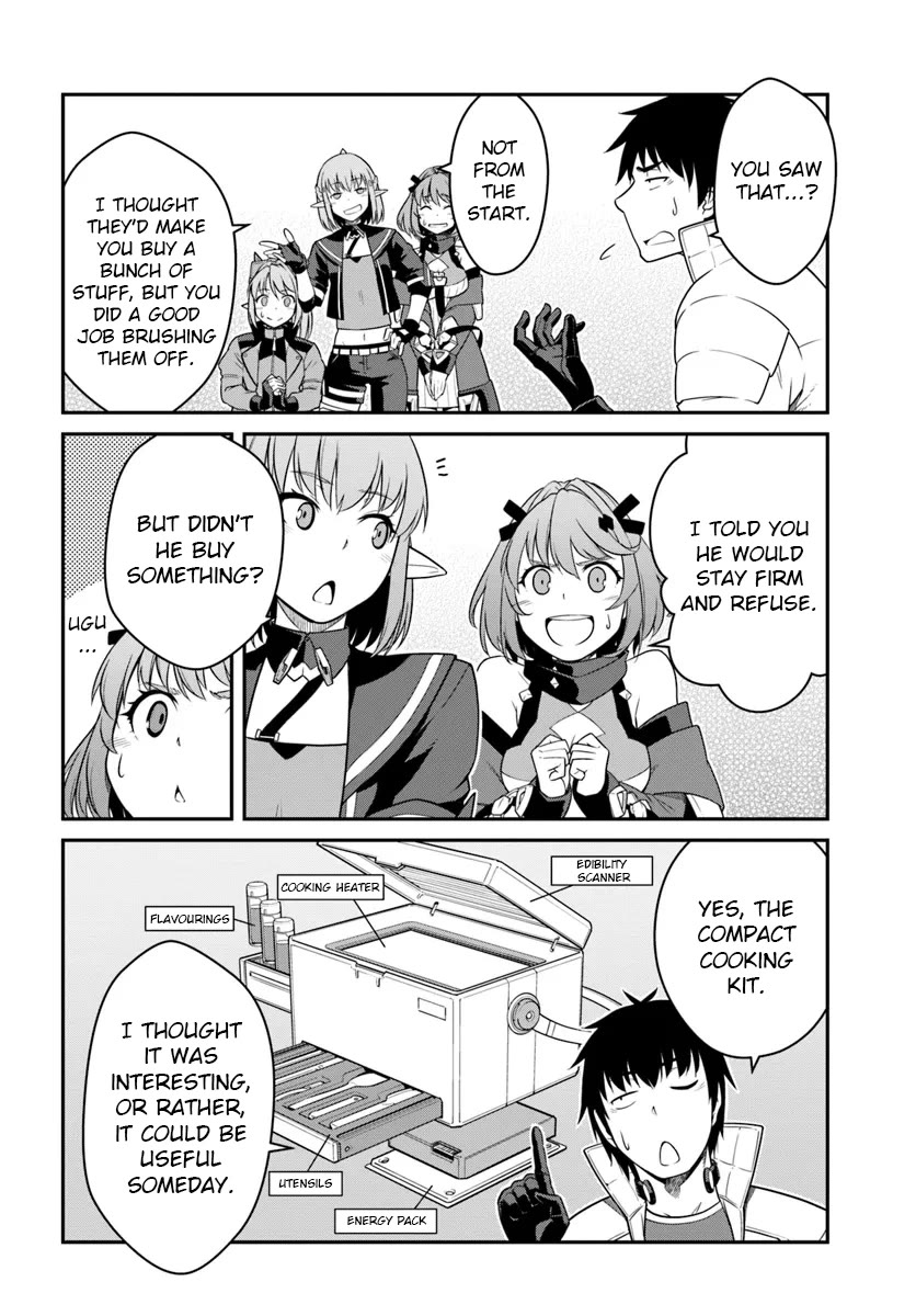 Mezametara Saikyou Soubi to Uchuusen-Mochi Datta no de, Ikkodate Mezashite Youhei Toshite Jiyuu ni Ikitai Chapter 43.2 - Page 6