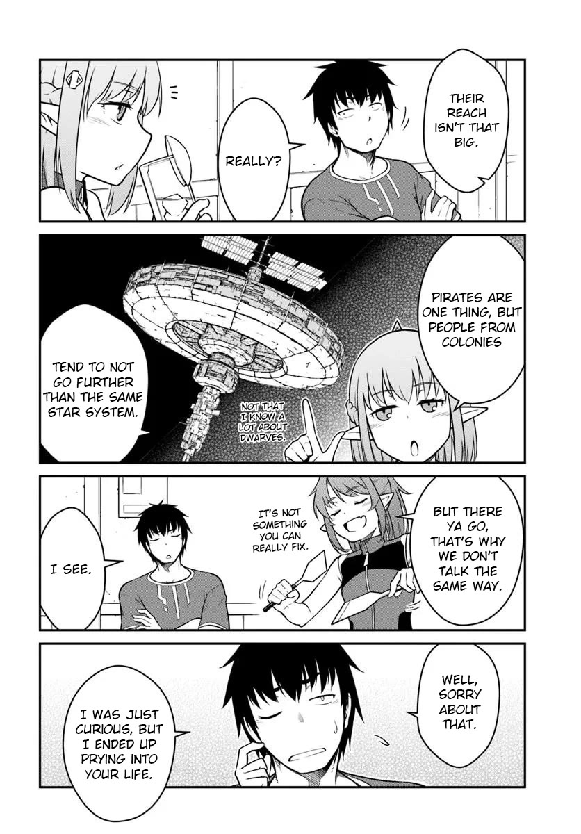 Mezametara Saikyou Soubi to Uchuusen-Mochi Datta no de, Ikkodate Mezashite Youhei Toshite Jiyuu ni Ikitai Chapter 44.1 - Page 15