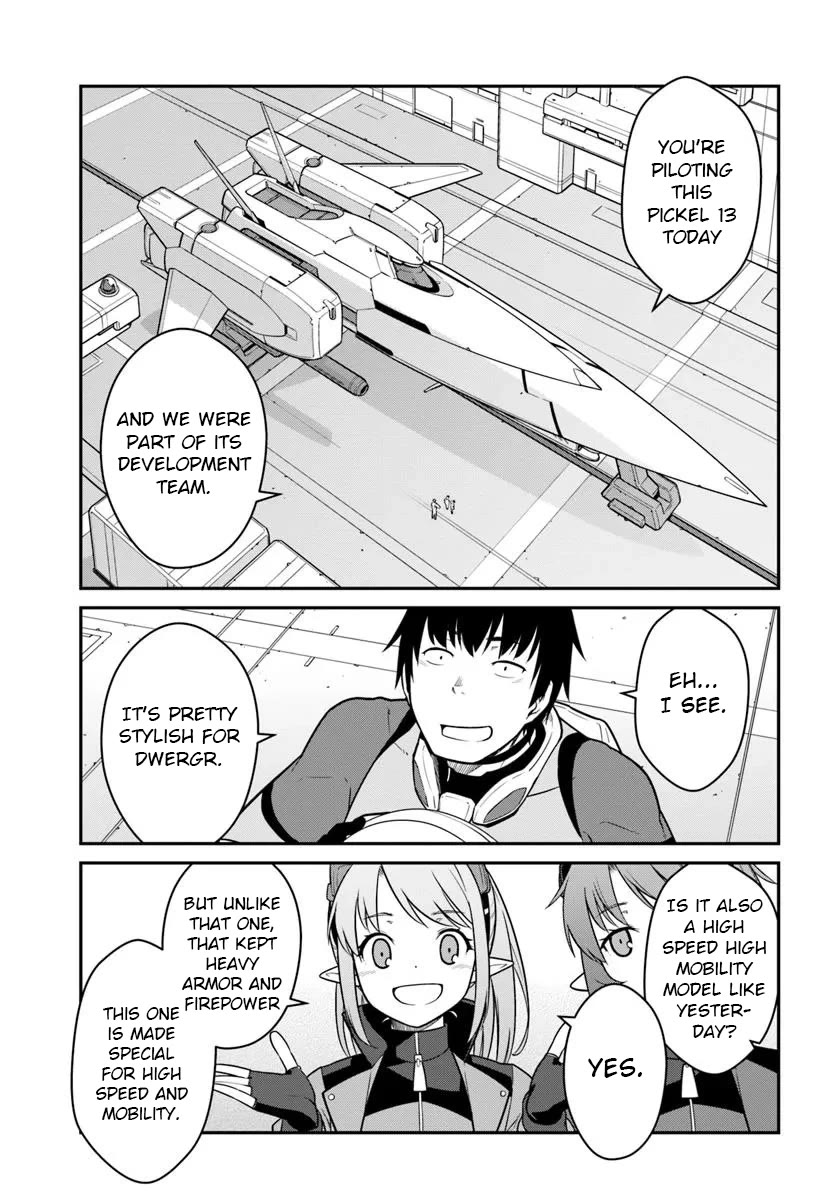 Mezametara Saikyou Soubi to Uchuusen-Mochi Datta no de, Ikkodate Mezashite Youhei Toshite Jiyuu ni Ikitai Chapter 45.1 - Page 10