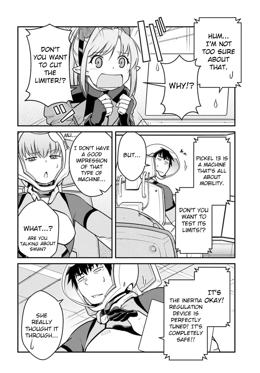 Mezametara Saikyou Soubi to Uchuusen-Mochi Datta no de, Ikkodate Mezashite Youhei Toshite Jiyuu ni Ikitai Chapter 45.1 - Page 15