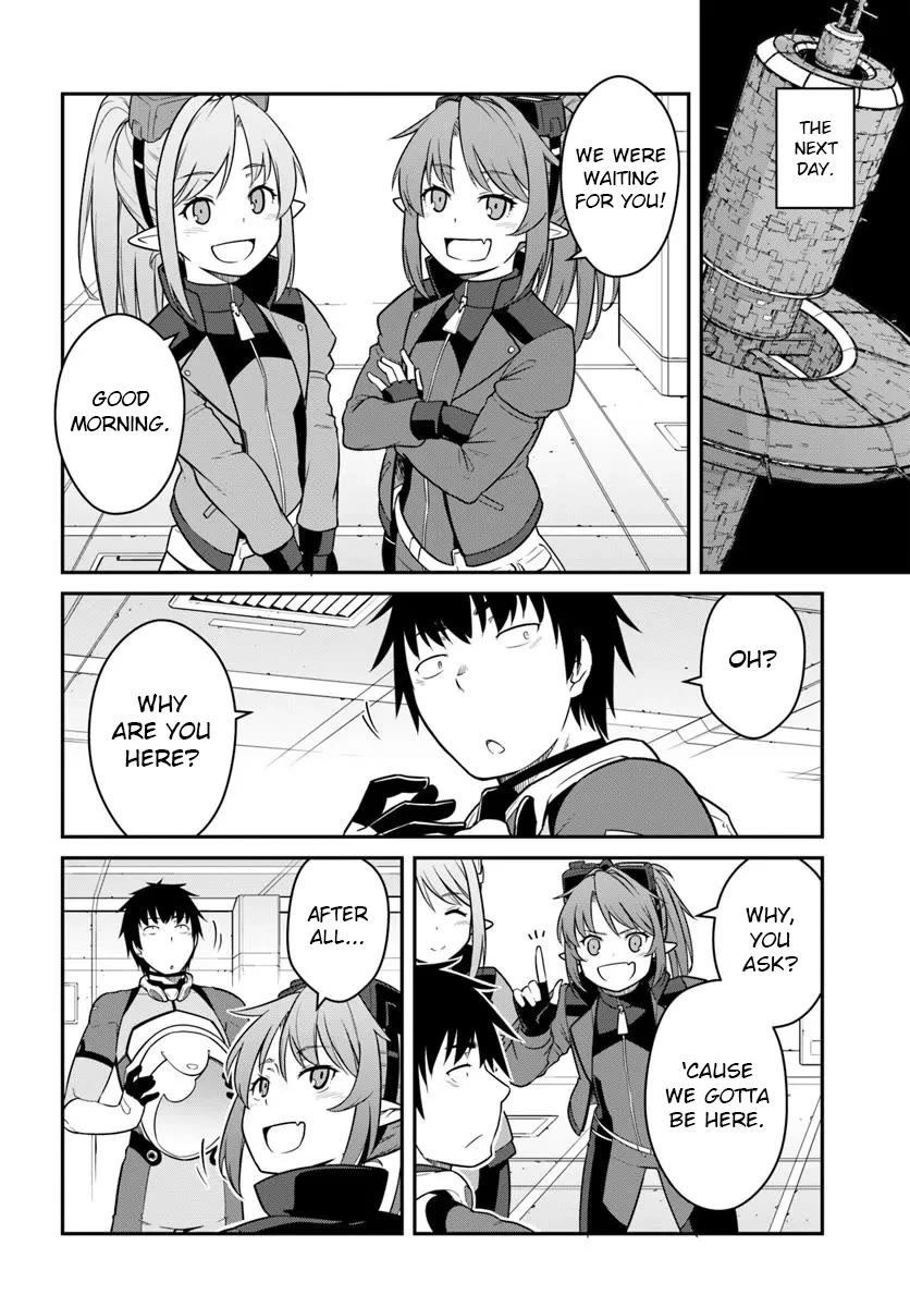 Mezametara Saikyou Soubi to Uchuusen-Mochi Datta no de, Ikkodate Mezashite Youhei Toshite Jiyuu ni Ikitai Chapter 45.1 - Page 9