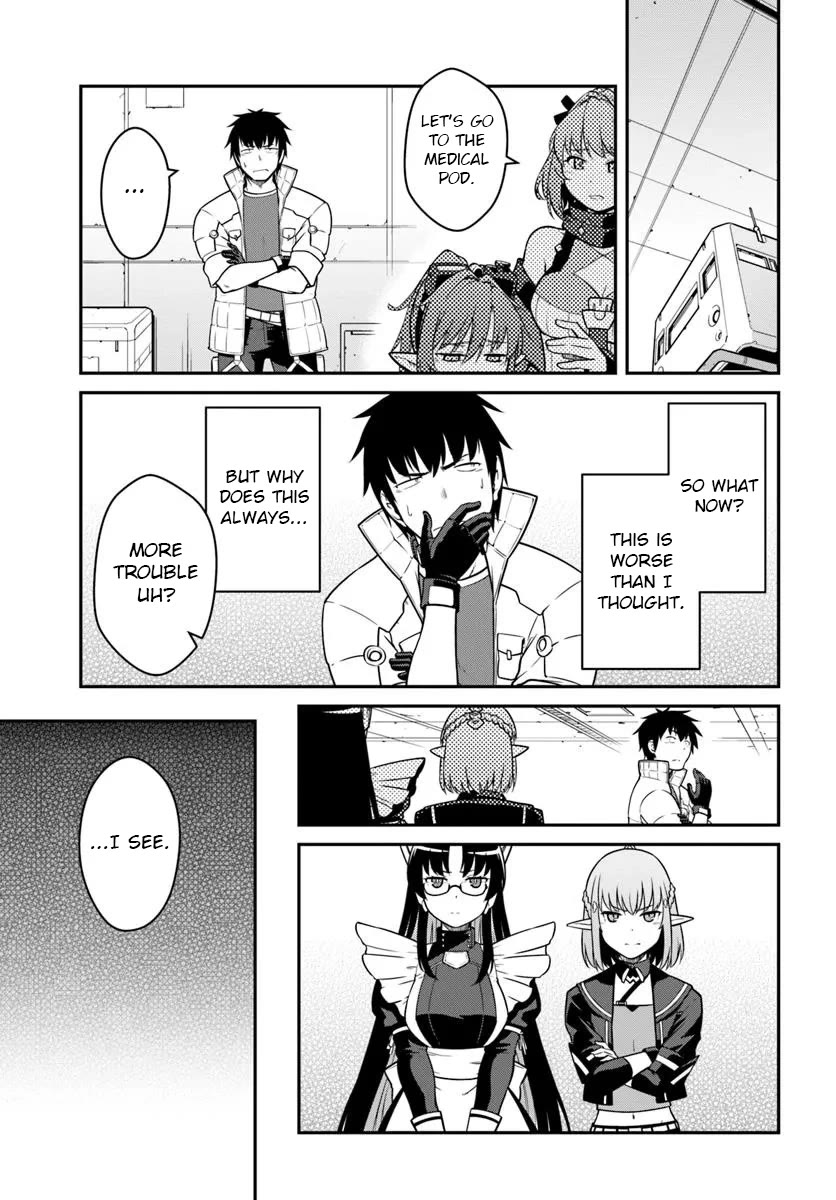 Mezametara Saikyou Soubi to Uchuusen-Mochi Datta no de, Ikkodate Mezashite Youhei Toshite Jiyuu ni Ikitai Chapter 46.1 - Page 6