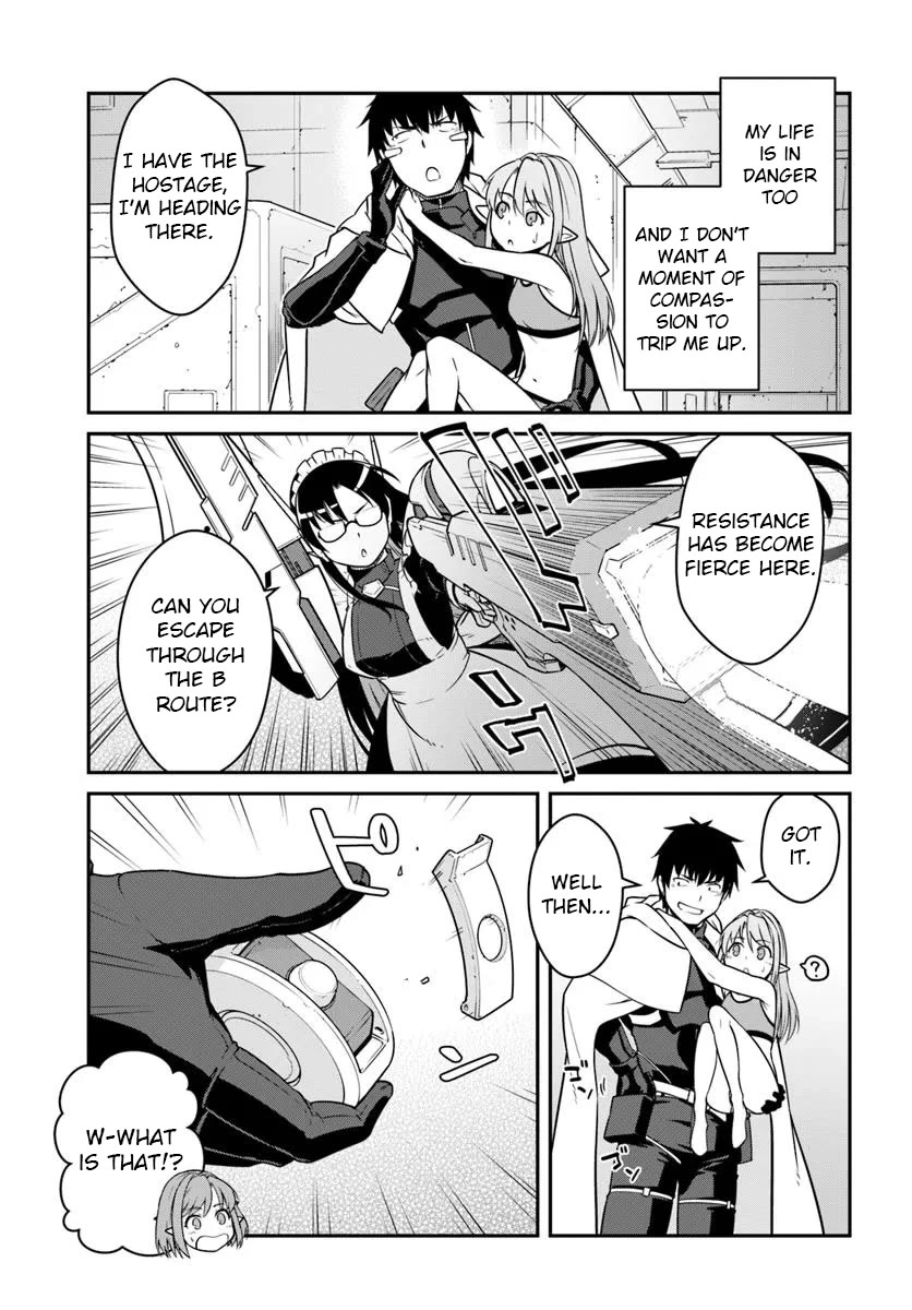 Mezametara Saikyou Soubi to Uchuusen-Mochi Datta no de, Ikkodate Mezashite Youhei Toshite Jiyuu ni Ikitai Chapter 47.1 - Page 16