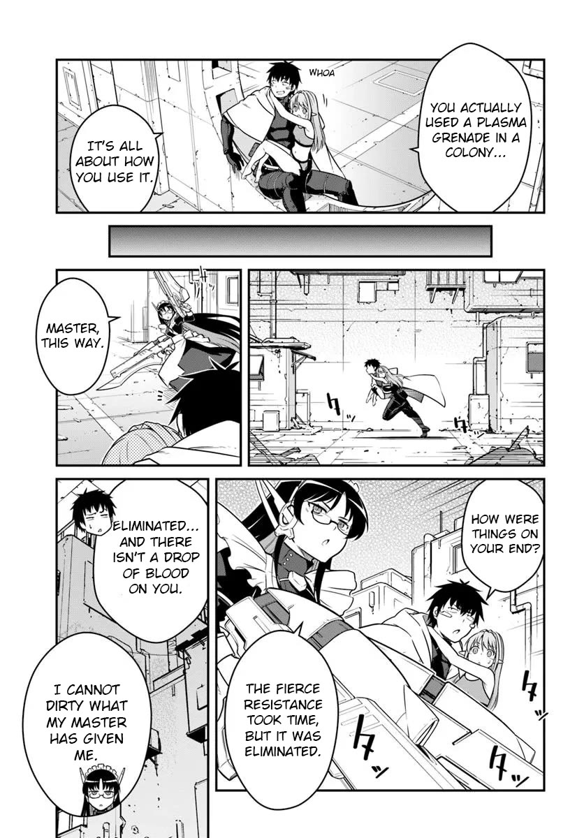 Mezametara Saikyou Soubi to Uchuusen-Mochi Datta no de, Ikkodate Mezashite Youhei Toshite Jiyuu ni Ikitai Chapter 47.2 - Page 0