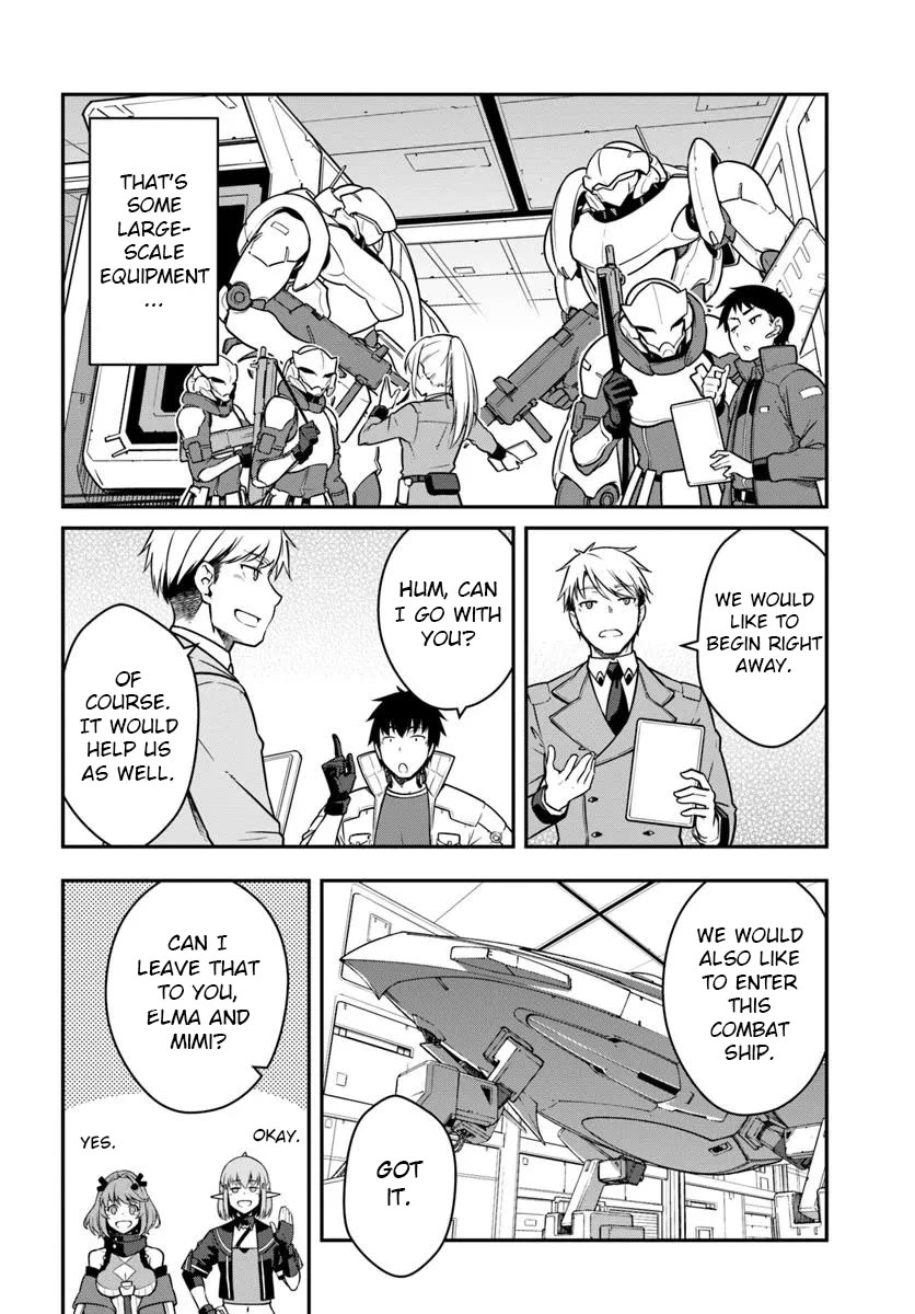 Mezametara Saikyou Soubi to Uchuusen-Mochi Datta no de, Ikkodate Mezashite Youhei Toshite Jiyuu ni Ikitai Chapter 49 - Page 3
