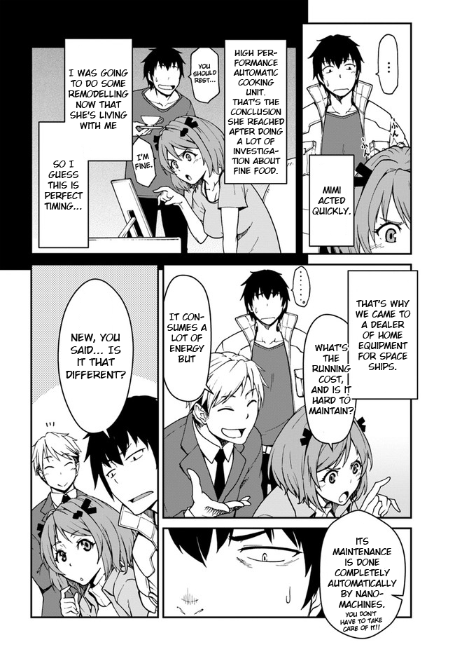 Mezametara Saikyou Soubi to Uchuusen-Mochi Datta no de, Ikkodate Mezashite Youhei Toshite Jiyuu ni Ikitai Chapter 7.1 - Page 1