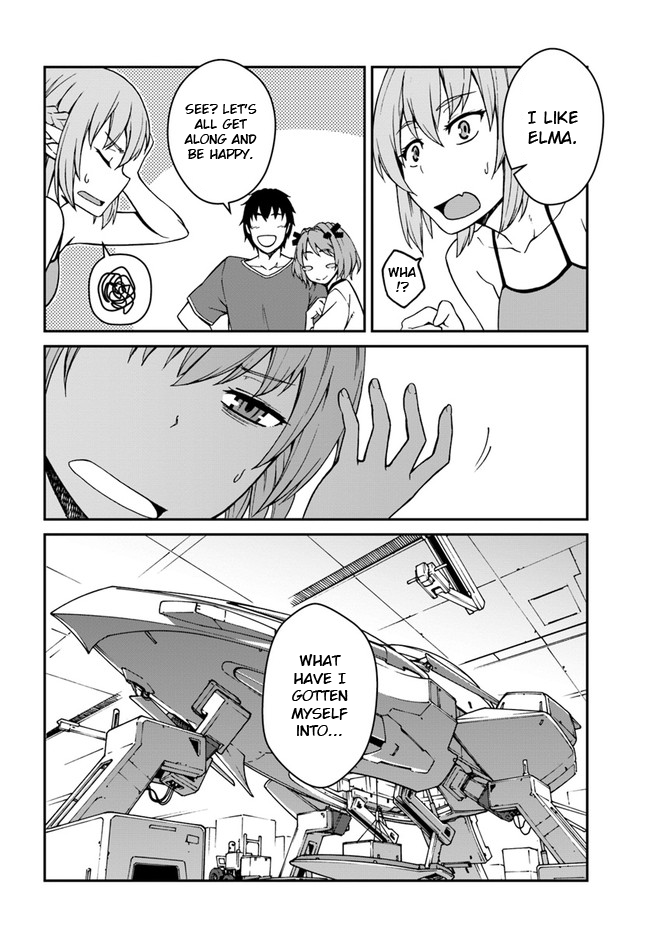 Mezametara Saikyou Soubi to Uchuusen-Mochi Datta no de, Ikkodate Mezashite Youhei Toshite Jiyuu ni Ikitai Chapter 8.1 - Page 15