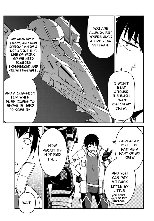 Mezametara Saikyou Soubi to Uchuusen-Mochi Datta no de, Ikkodate Mezashite Youhei Toshite Jiyuu ni Ikitai Chapter 8 - Page 10