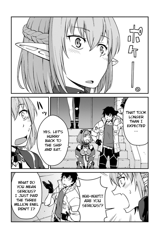 Mezametara Saikyou Soubi to Uchuusen-Mochi Datta no de, Ikkodate Mezashite Youhei Toshite Jiyuu ni Ikitai Chapter 8 - Page 7