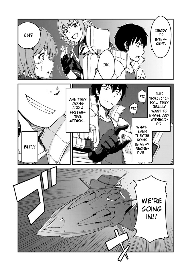 Mezametara Saikyou Soubi to Uchuusen-Mochi Datta no de, Ikkodate Mezashite Youhei Toshite Jiyuu ni Ikitai Chapter 9.1 - Page 0