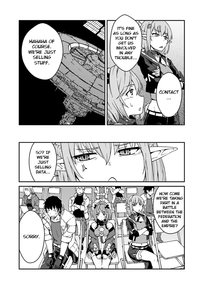 Mezametara Saikyou Soubi to Uchuusen-Mochi Datta no de, Ikkodate Mezashite Youhei Toshite Jiyuu ni Ikitai Chapter 9.1 - Page 6