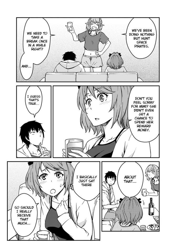 Mezametara Saikyou Soubi to Uchuusen-Mochi Datta no de, Ikkodate Mezashite Youhei Toshite Jiyuu ni Ikitai Chapter 9 - Page 4