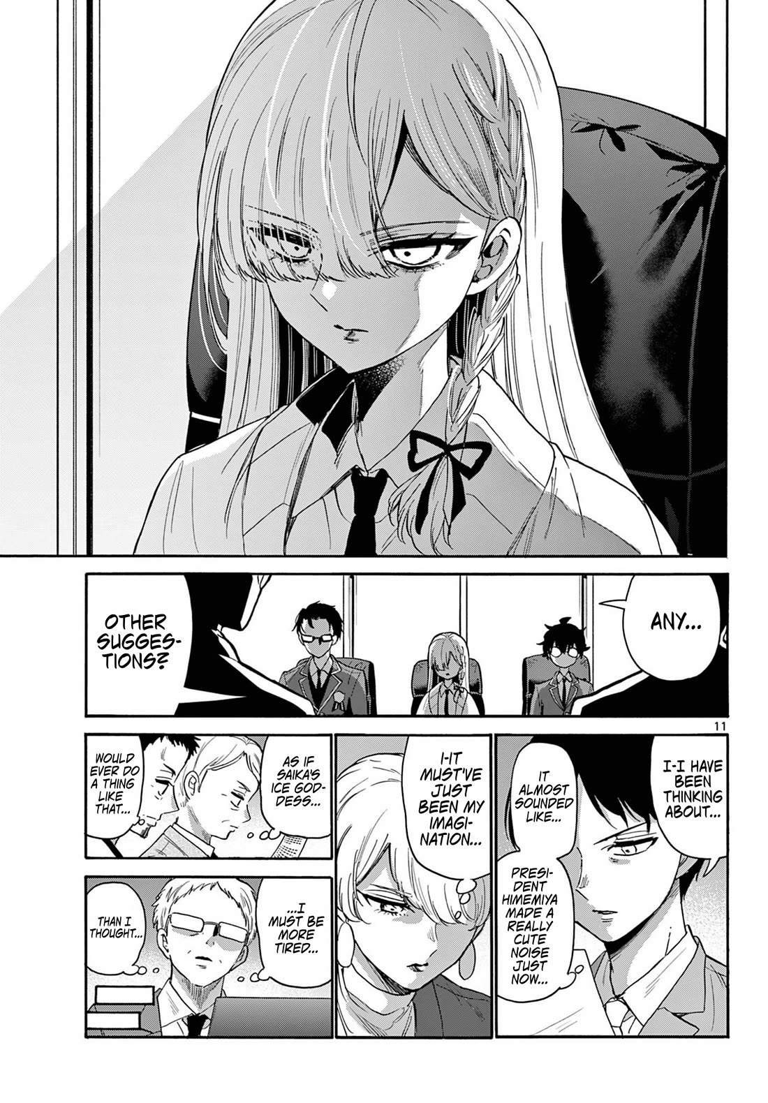 Mikadono Sanshimai wa Angai, Choroi. Chapter 169 - Page 10